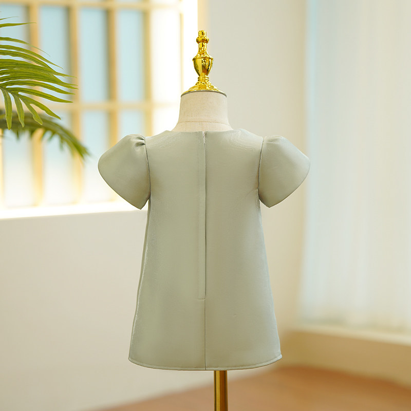 周岁礼服女宝宝中国风女童旗袍一岁生日裙儿童摄影中式连衣裙夏季