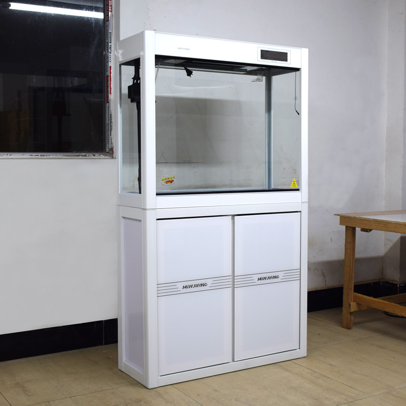 闽江鱼缸水族箱中型客厅玻璃大型金鱼缸小型家用生态长方形免换水