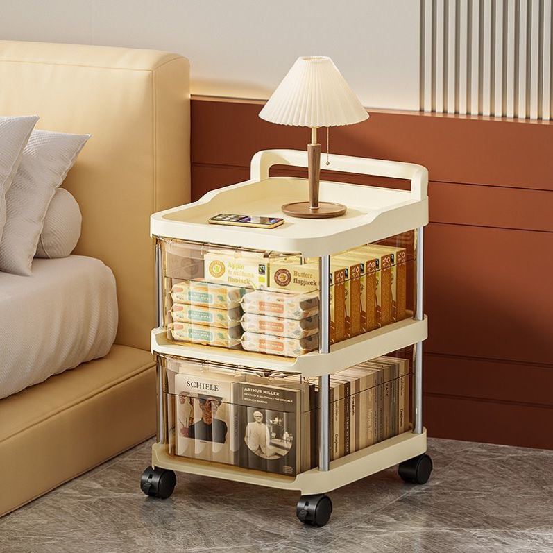 抽屉式收纳柜夹缝收纳柜厨房蔬菜抽拉式置物架加宽办公室收纳柜