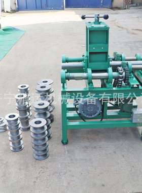 电动弯管机方管圆压管37560扁钢钢角压弯机大棚钢管不锈液自动弯