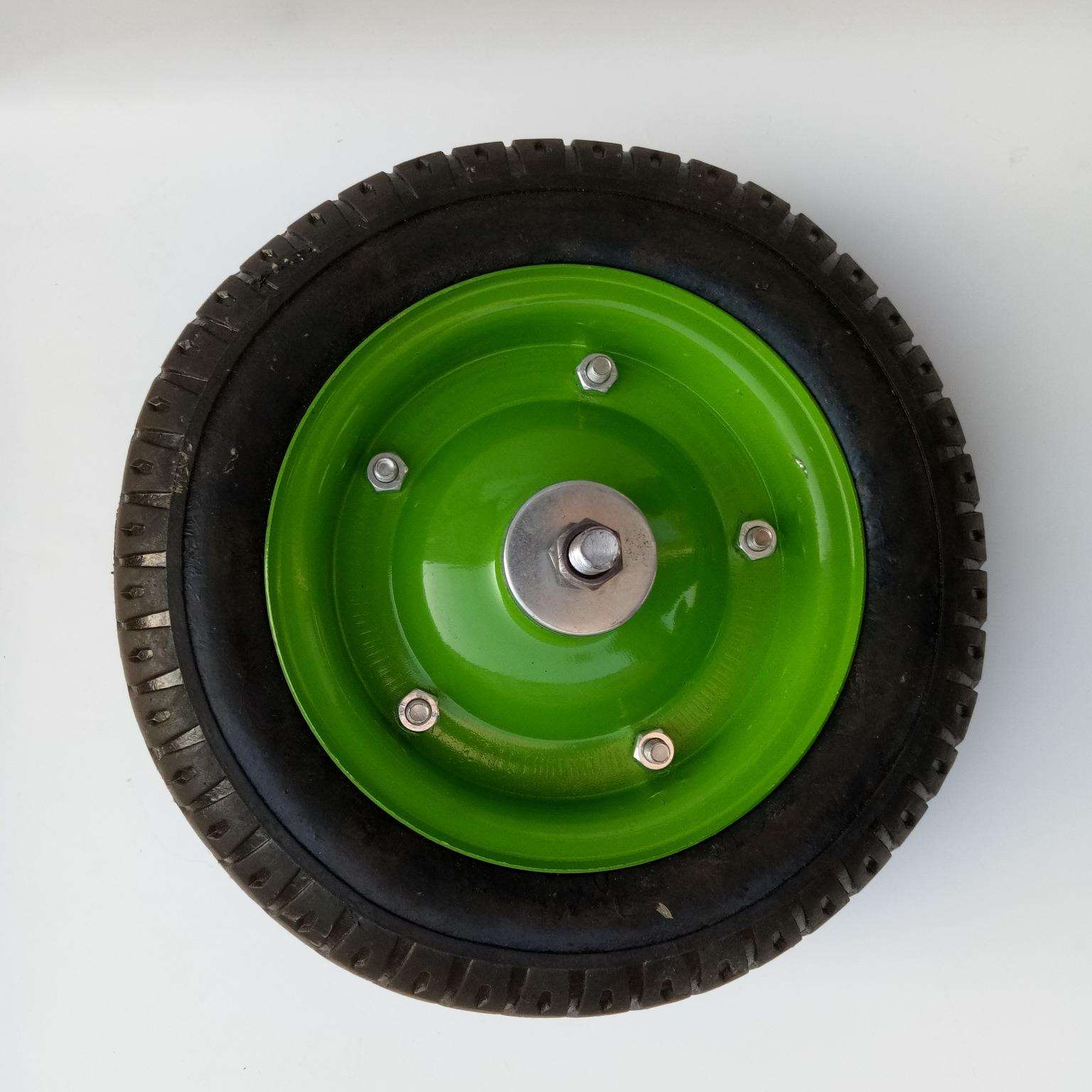 脚轮单轮工矿轮车400-8实轮实心轮气轮40充0-8尾工轮业轮板轮马通