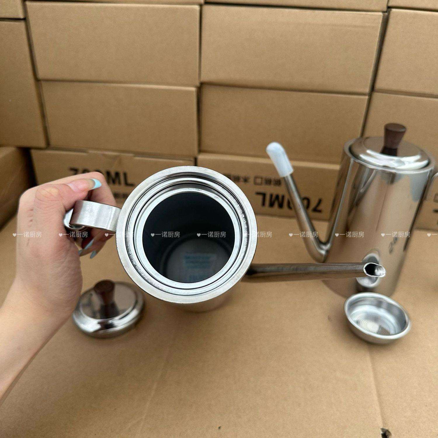 34不锈钢0油壶油壸厨房家用油PXX68329罐不挂网油壶带滤油瓶油储