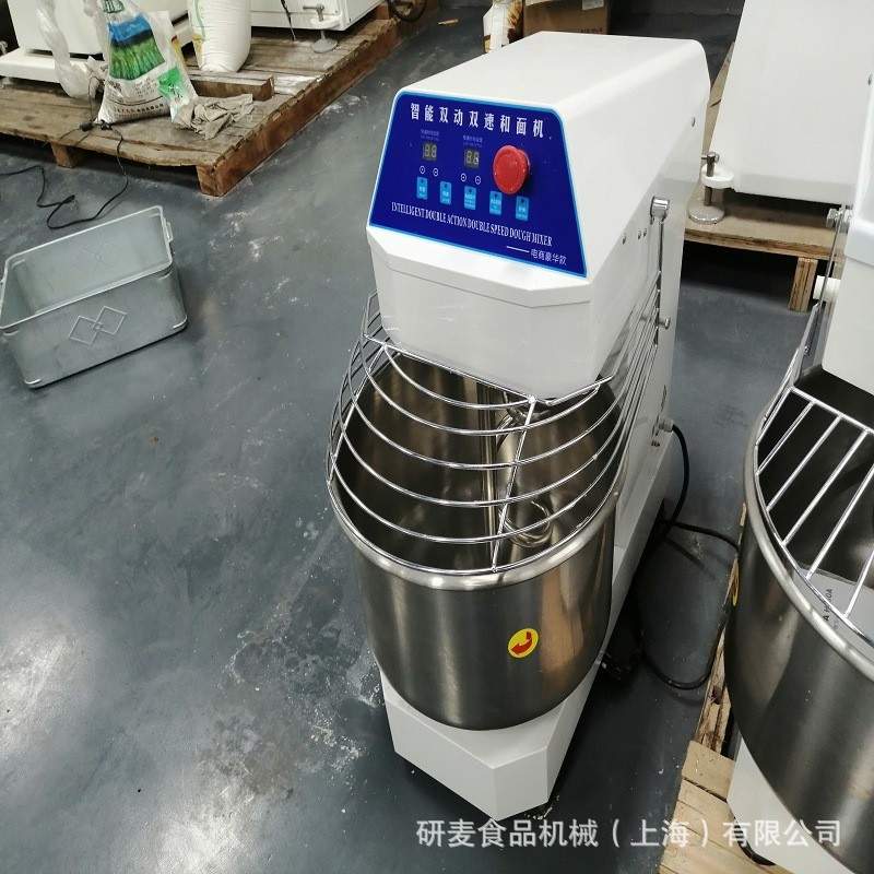 和面机商用面粉搅拌机8/12公斤双速双动揉面机kneading machine