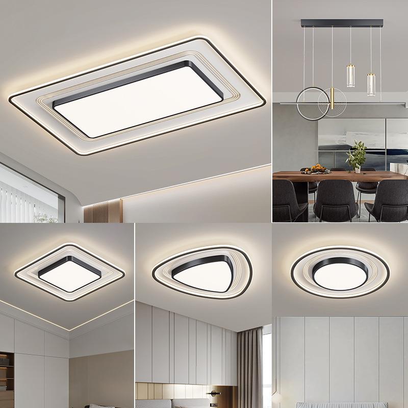 le顶d吸顶灯长形家用厅客卧室灯高亮现代简约方吸灯390厂家