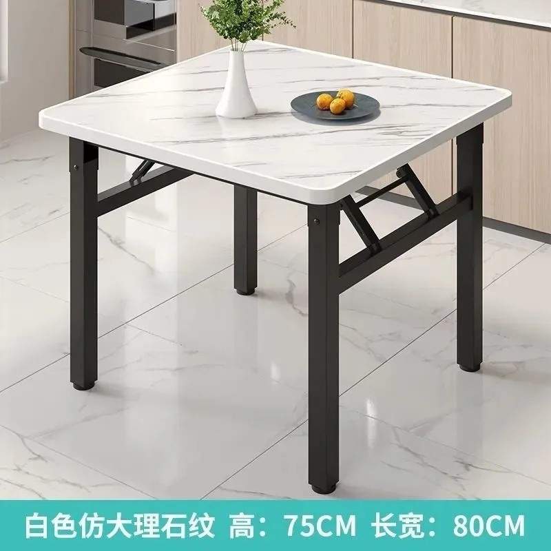 折叠矮桌吃饭餐桌家用宿舍桌子简易摆地摊折叠桌户外烧烤四方地桌