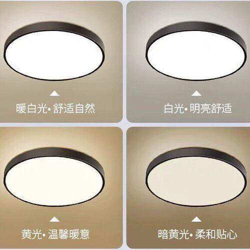 2020全谱智能吸顶灯客厅卧室灯现约简气超光薄灯具灯饰大大全2026
