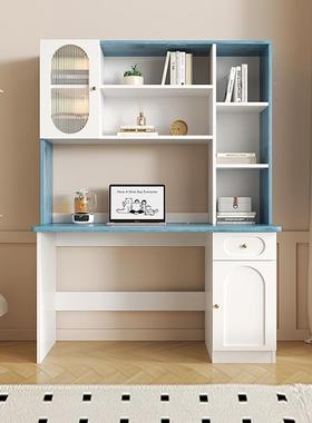 ADNZ-01*实木书桌书架体组合一家用电脑柜办公桌书简现代约卧室学