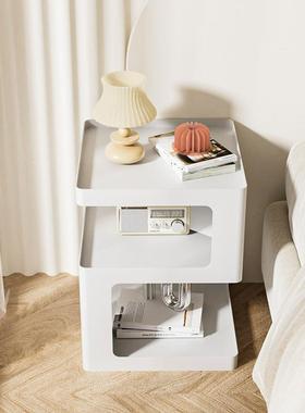 凡铁艺床头麦TOY88-82具柜现代卧室简约黑色床头置床物架小户型家