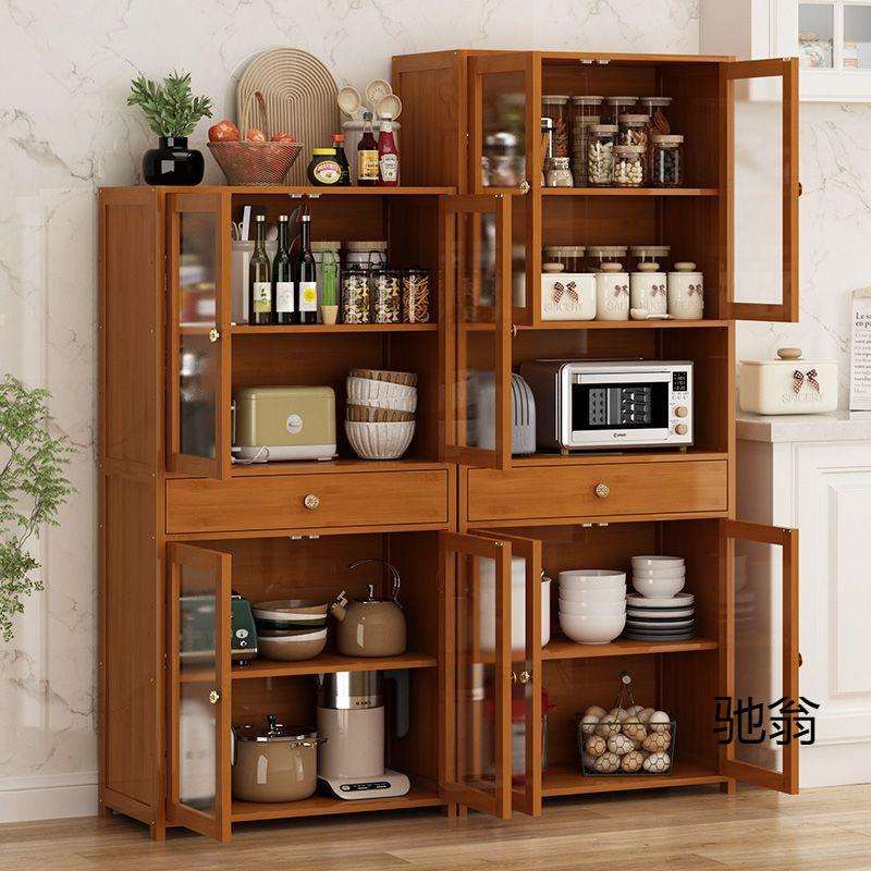 层落地置物柜家用客厅储多物柜餐边柜收橱UAV纳架厨柜房橱柜碗柜