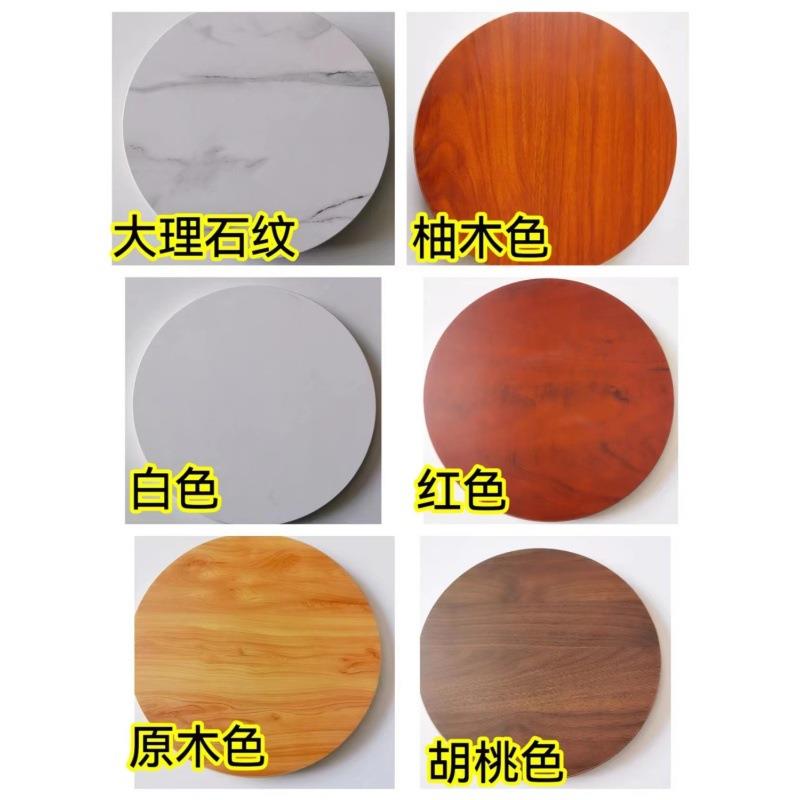 圆桌面实木圆转盘HHT圆子形转盘转台木餐桌玻桌璃转盘桌面桌转盘