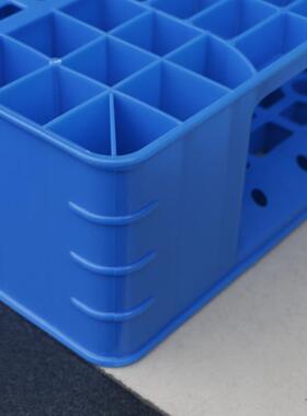 安徽网厂格田字塑料周托盘物FXI流转防潮垫仓卡板仓库塑胶栈板叉