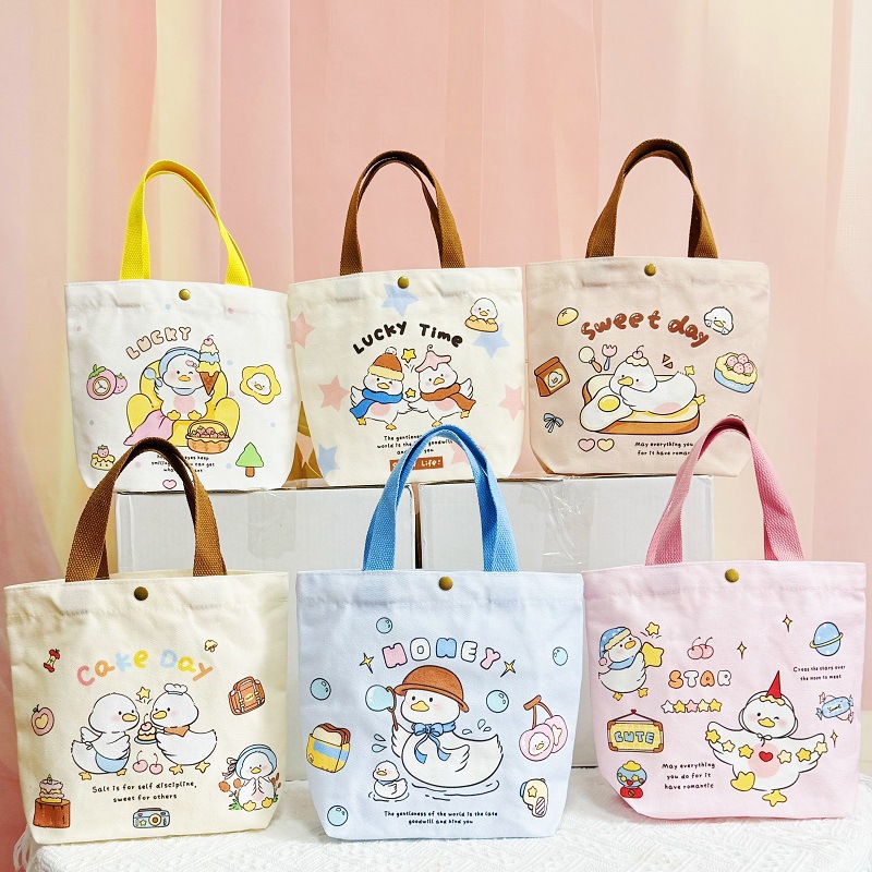 开学季儿童节礼物帆布袋水桶包