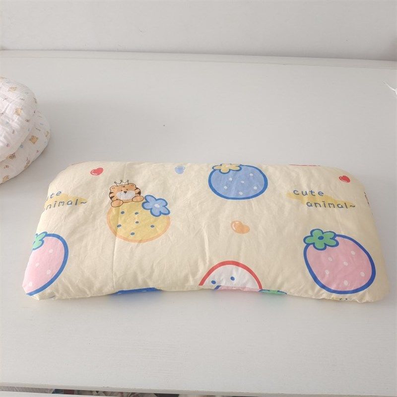 定做20*35纯棉花枕头抱枕办公室午睡趴枕小学生小号婴幼儿童枕头