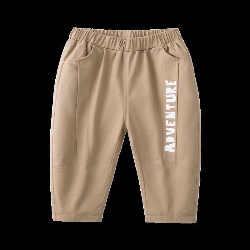 男童裤子春季宝宝宽松工装裤春款小童新款pp裤婴儿长裤儿童童装