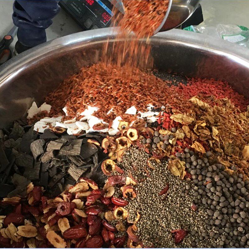 杨氏手工料画眉鸟食鸟饲料斗鸟唱鸟上性收身凯里青毛红毛鸟食500g