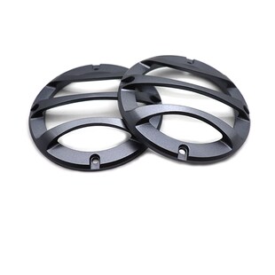 汽车中置喇叭网罩3.5寸中音喇叭网罩铝合金喇叭盖箱体喇叭盖