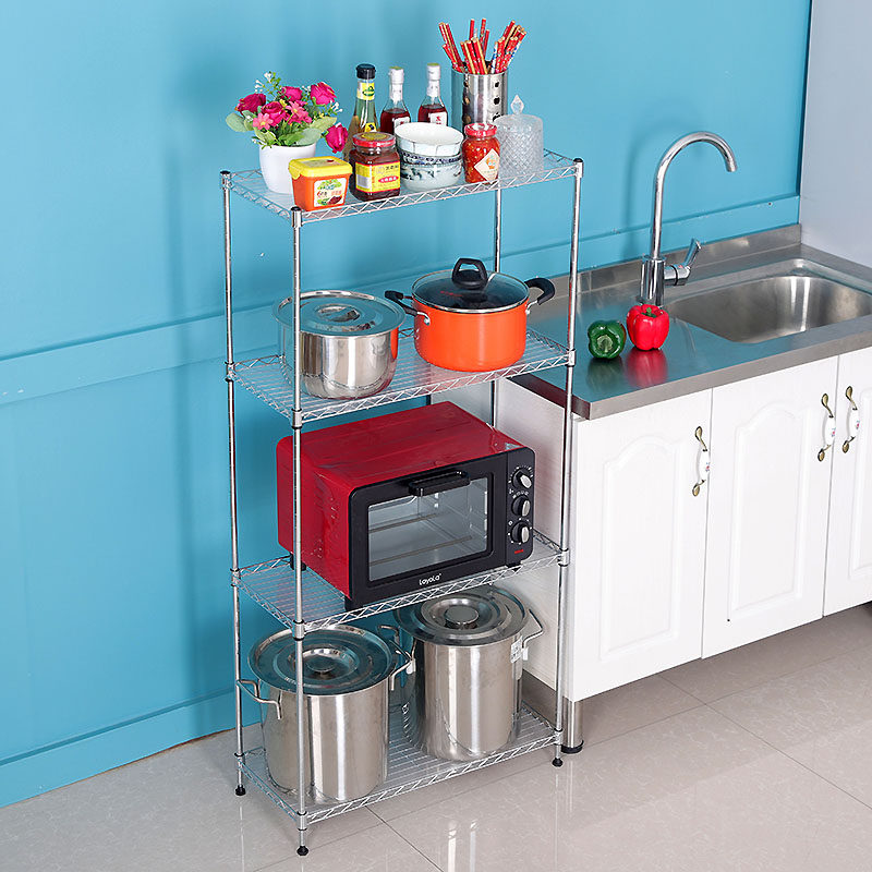 可移动的厨房夹缝置物架落地多层推车冰箱窄缝隙收纳储物柜锅架子,厨房/烹饪用具,厨房置物架/置物柜/角架,淘宝优惠券,粉丝福利购,淘宝优惠卷