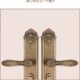 多功能可调加大加厚防撬门把 简约黄古通用门把手 别墅门把手 欧式