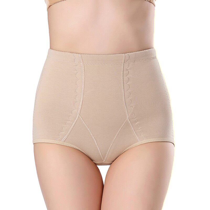 产后收腹内裤女纯棉裆中腰紧身提臀裤束腰塑形平腹束腹收小肚春夏