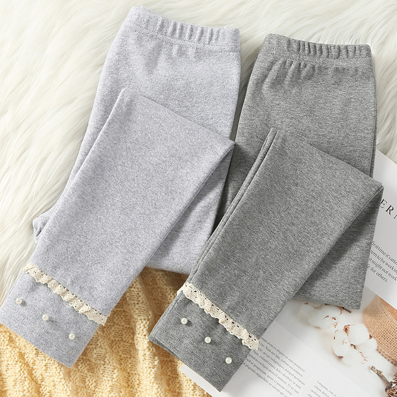 女童裤子春秋款女宝秋装宝宝打底裤女孩秋季长裤儿童女卫生裤烟管