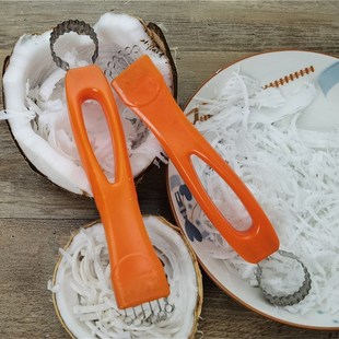 兰妹子椰肉刮刀老椰子刨丝器取肉器开椰子神器挖椰肉刨工具椰丝刨