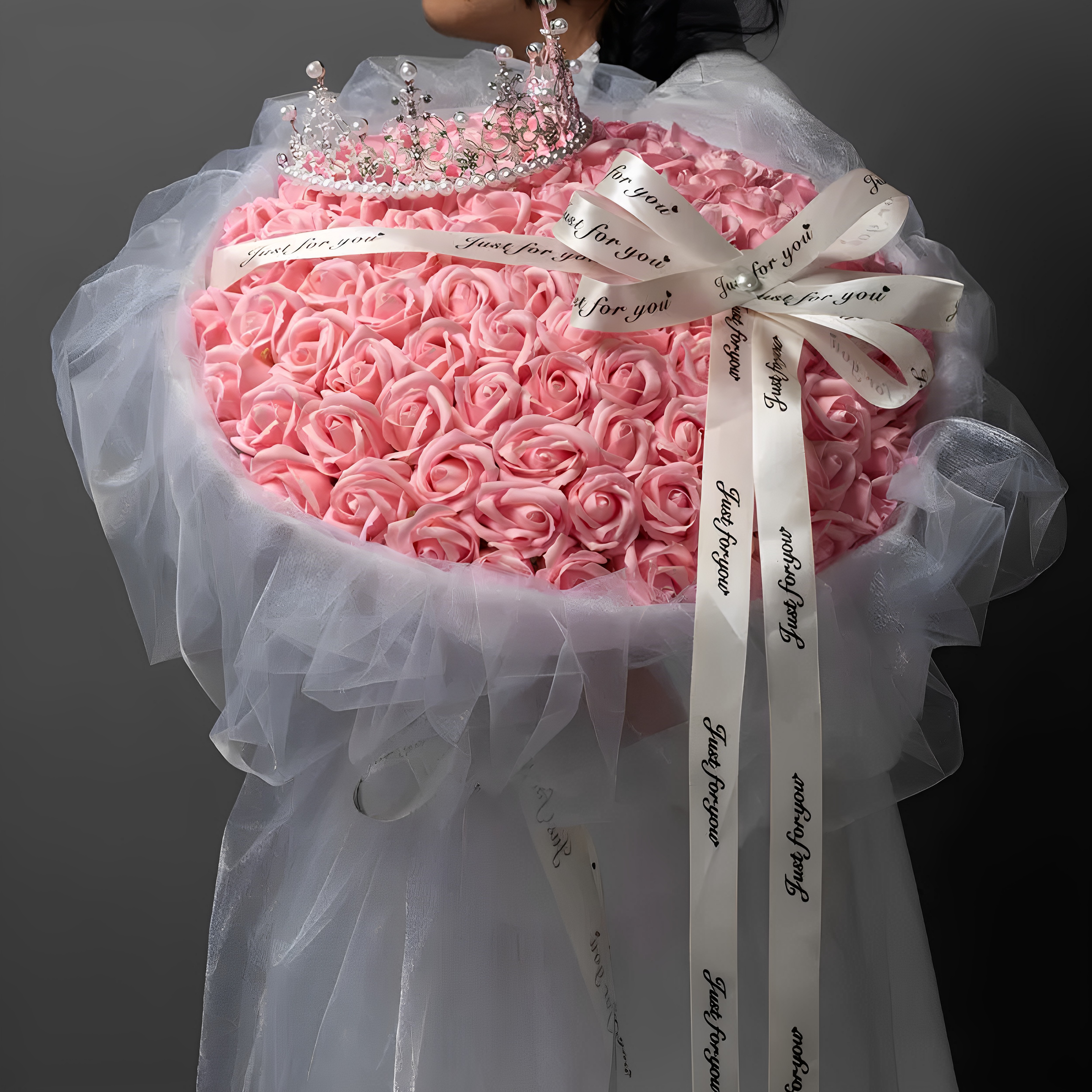 99朵永生玫瑰花束礼物香皂花送妈妈女朋友闺蜜生日节日情人节礼品图片
