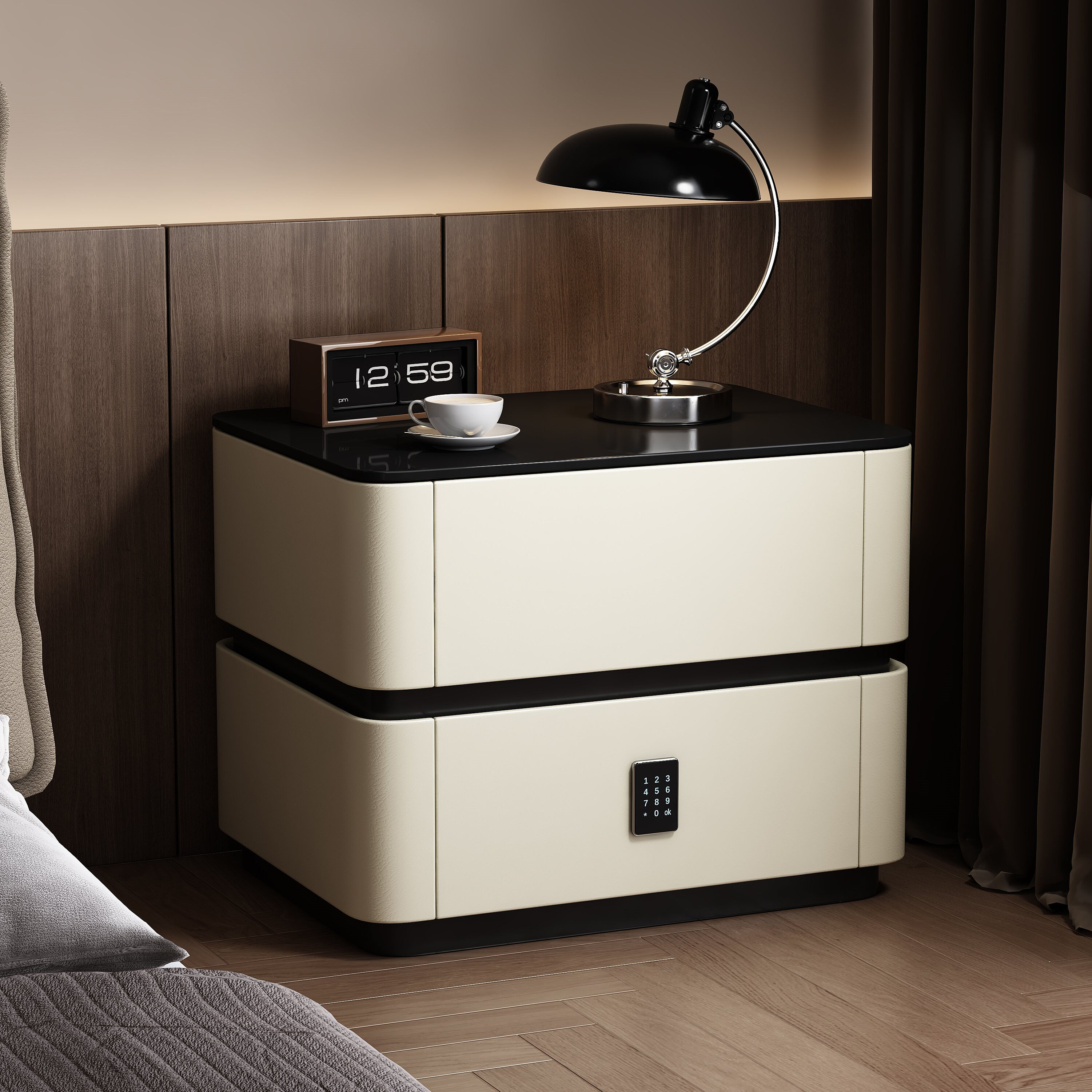 超千人种草！极简风床头柜