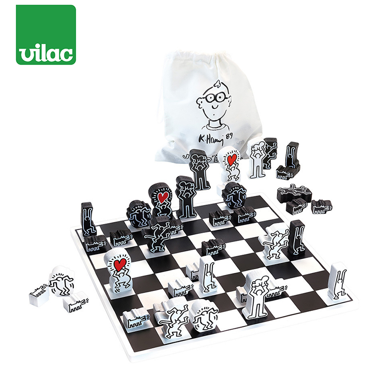 Vilac国际象棋艺术摆件生日礼物