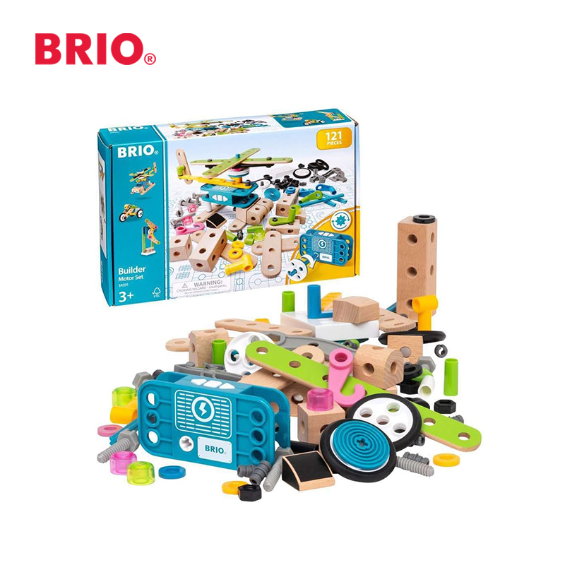 BRIO机械大师儿童拧螺丝组装玩具
