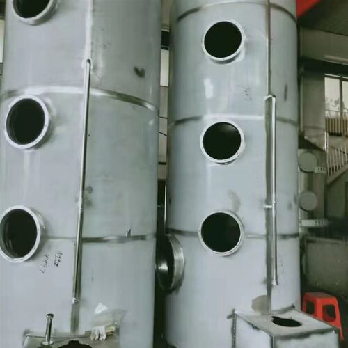 热销山西pp喷淋塔废气处理环保设备 除尘塔水洗涤塔 酸雾净化塔除