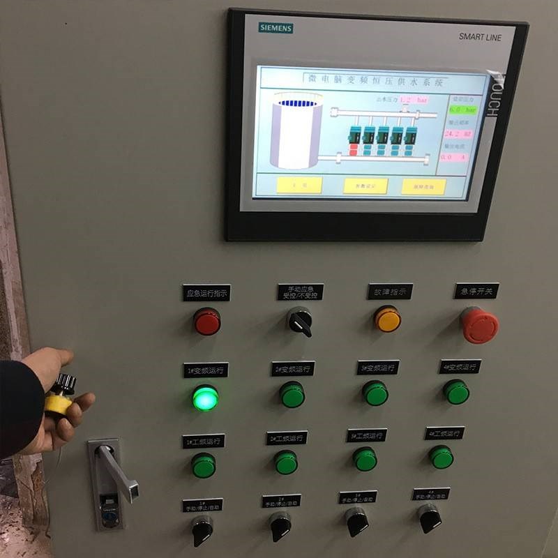 热销PLC变频器配电柜污水处理水泵成套控制柜系统配电箱开关控制