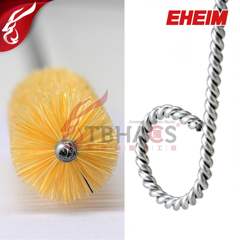 热销伊罕鱼缸水管刷过滤桶软管清洁刷软管亚克力硬管清洁除藻毛刷