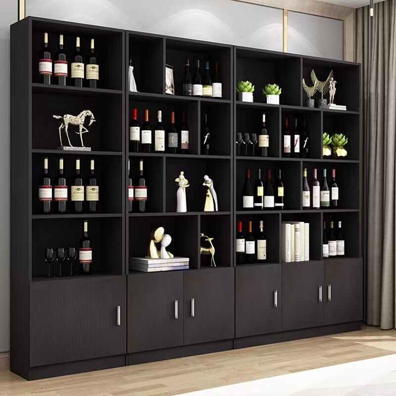 热销展示柜产品陈列柜展柜商用柜子货柜超市货架理发店背柜可定制