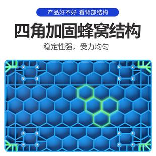 A车拉货折叠小推车平板车家用静音搬运车轻便携蜂窝四轮手拉车