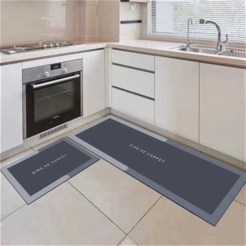 厨房地垫吸水门垫防滑耐脏长条地毯卧室浴室卫生间入户门家用脚垫