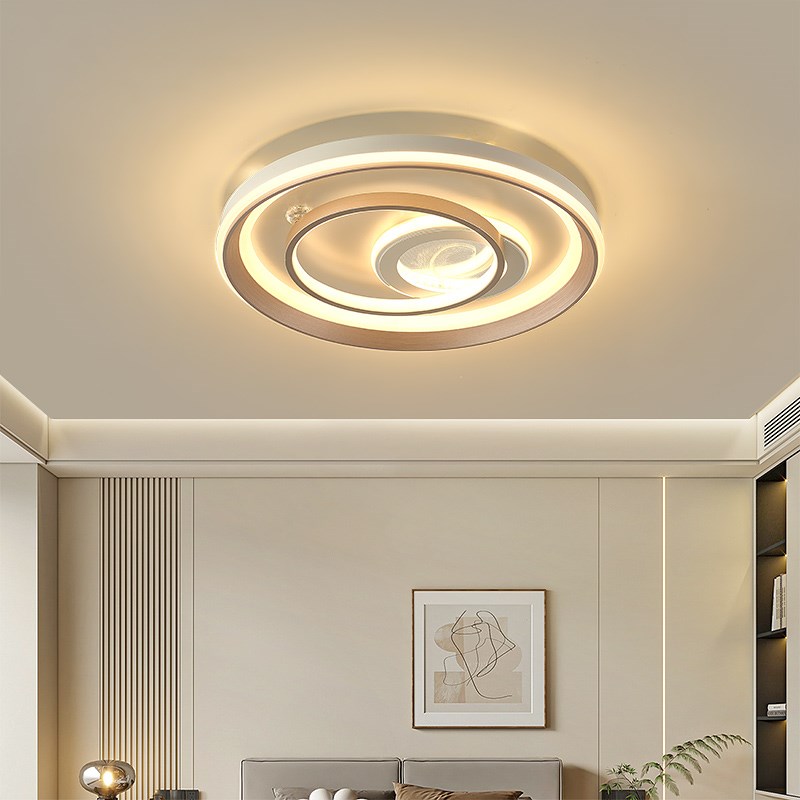 网红现代新款简约主卧室灯具北欧轻奢大气房间客厅书房led吸顶灯