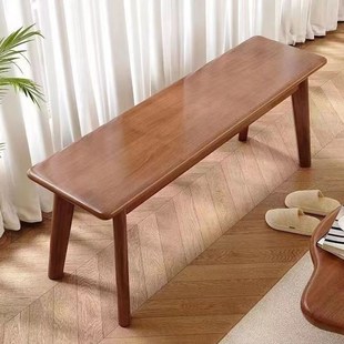 长条凳长凳实木长椅凳子餐厅长板凳椅子家用餐凳换鞋凳大木板凳子