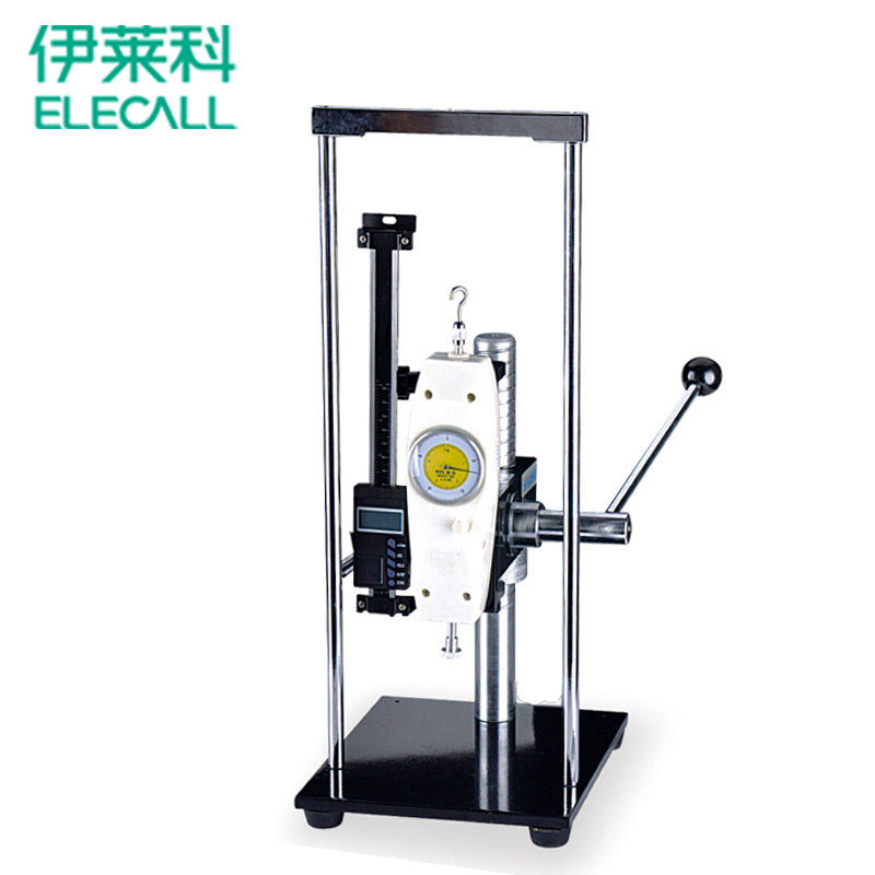 伊莱科测力计手压式测试架推拉力计支架指针推拉力计测试机台
