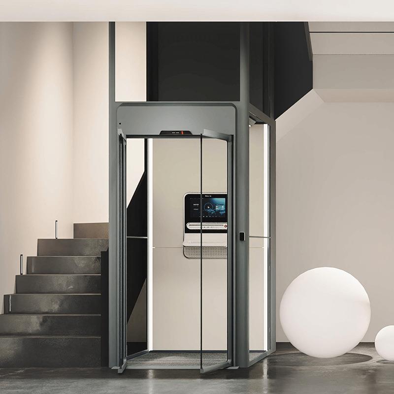 家用电梯二三四五六层液压曳引室内外自建房别墅小型电梯上门安装