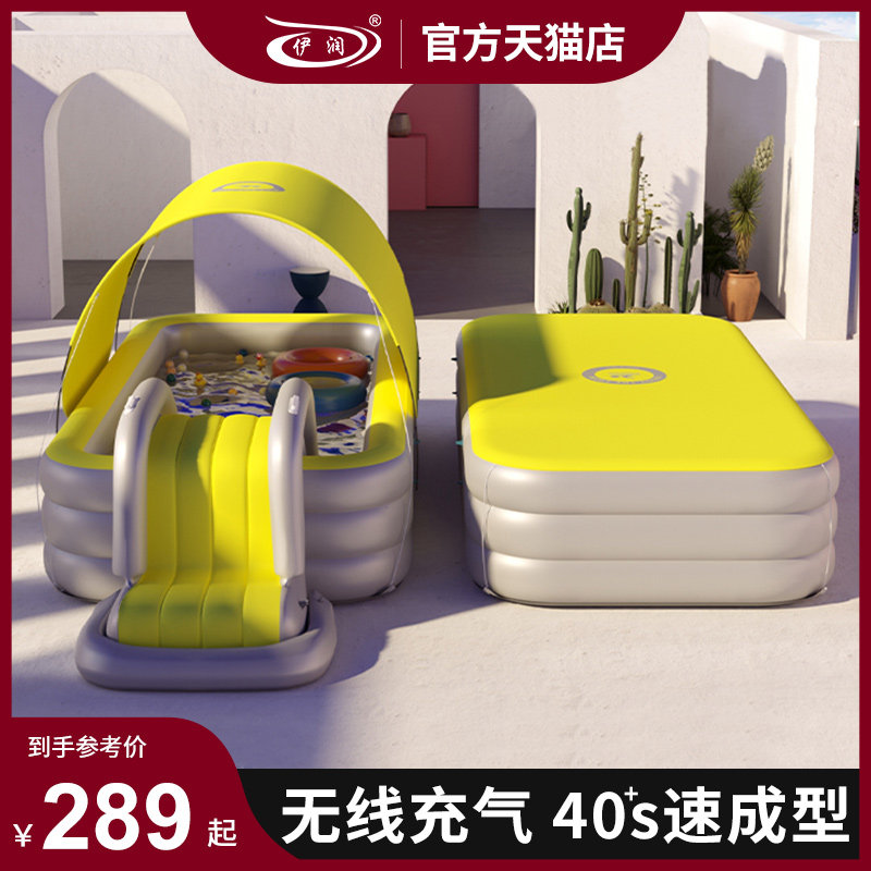 儿童游泳池家用宝宝婴儿戏水桶家庭室外大人小Q孩气垫大型充气水