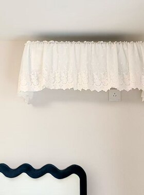 挂机空调防尘罩防直吹空调罩1.5P布艺卧室开机用空调套Z轻法式纱