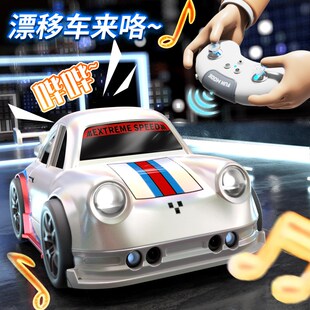 颂尼桌面b迷你遥控小车祇能感应跟随车漂移解男孩玩具车1比64:赛