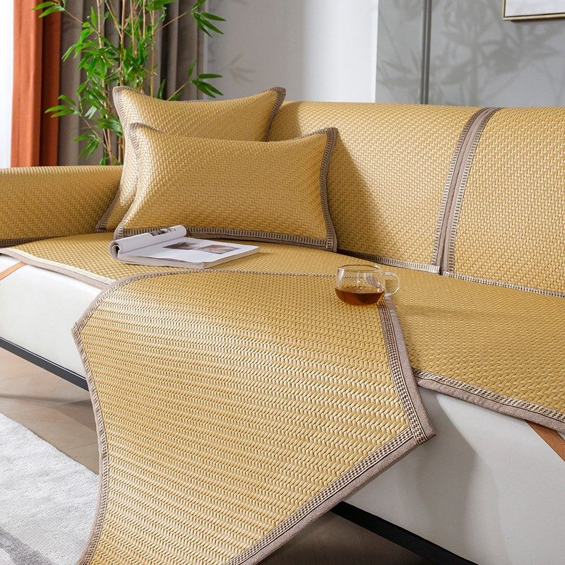 高档夏季藤席沙发垫夏天凉垫坐垫子防滑沙发凉席座垫沙发盖布定制,居家布艺,沙发垫,淘宝优惠券,粉丝福利购,淘宝优惠卷