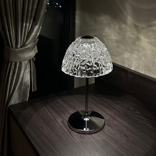 触摸感应台灯充电k插电两用可移动式led台灯氛围灯夜灯调光床头灯