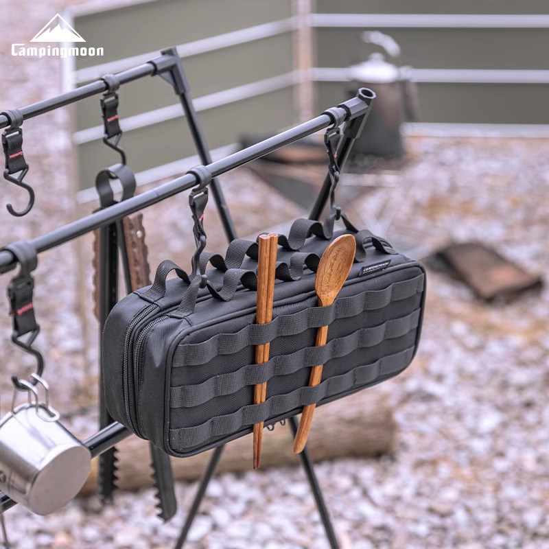 柯曼露营战术工具包便携式地钉包 多功能餐具挂袋帐篷配件收纳包