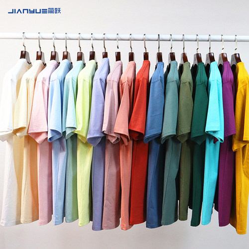 定制t恤工作服印logo字纯棉班服同学聚会团P队广告文化衫来图订制