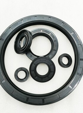 黑色丁晴橡胶双唇骨架油封TC 165 170 175*190*13 14 15 17 10 18