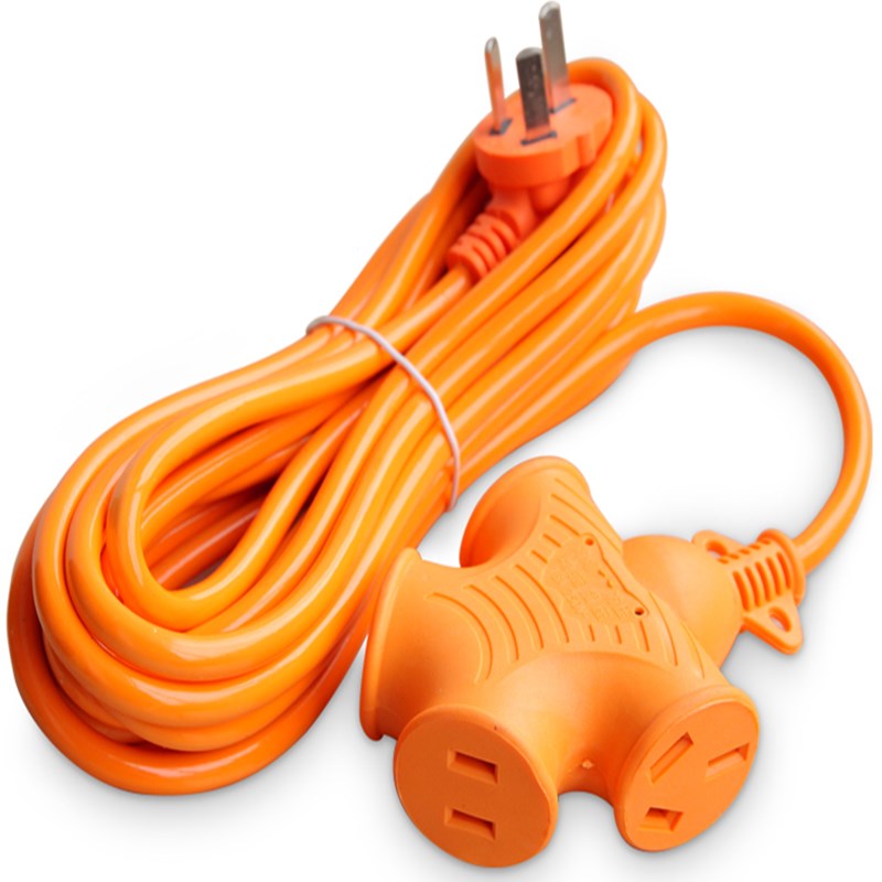 延长线大字插座加长带线地拖排插防摔拖线板插插板30米50米100米