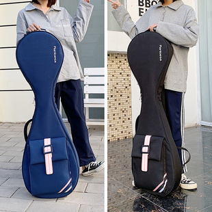 Ranloesa琵琶琴包双肩v便携成人软包可双肩背加厚琵琶包袋琵琶袋