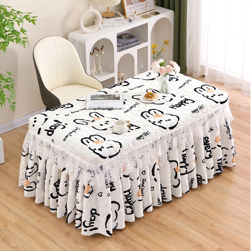 2024新款长方形烤火桌子罩套加厚电炉罩茶几取暖烤火炉桌罩烤火被